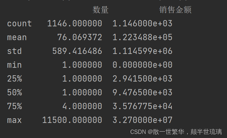 Python分析物流行业数据