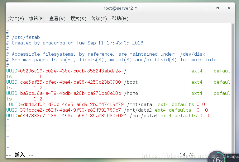 课堂笔记（CentOS 7）