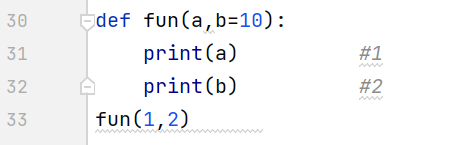 python_函数相关的各种参数定义和传递