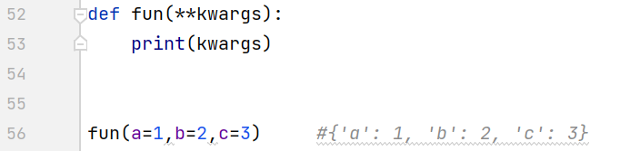 python_函数相关的各种参数定义和传递