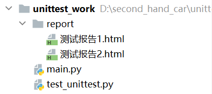 unittest单元测试框架—加载测试用例的3种方法以及测试报告存储管理