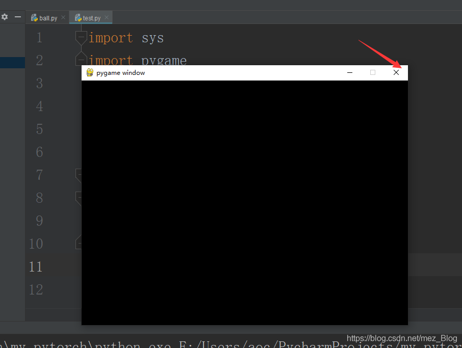 Pygame制作跳跃小球小游戏 Pygame制作跳跃小球小游戏