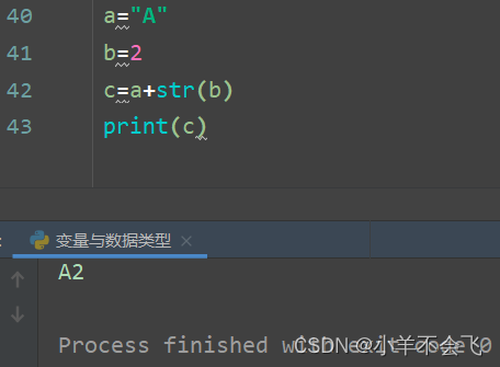 Python入门篇--变量与数据类型