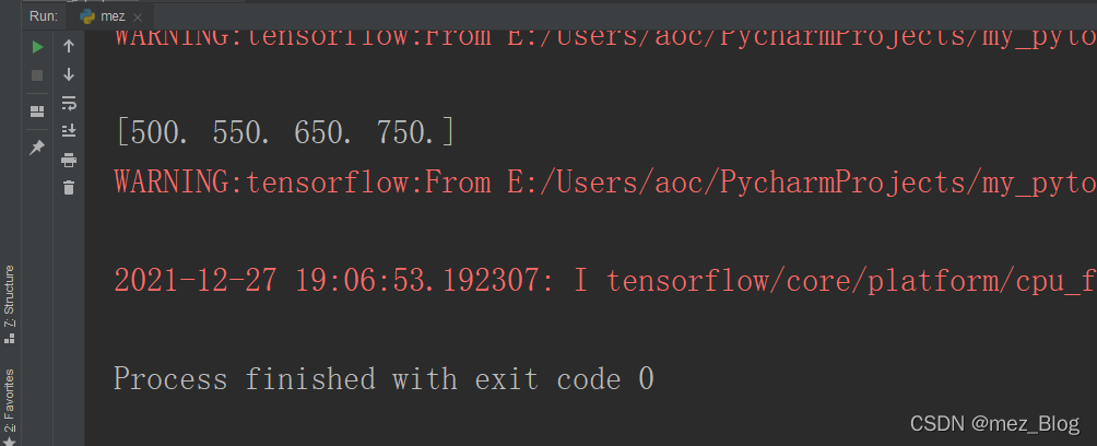 Tensorflow入门（1.0）