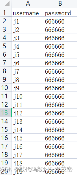 JMeter参数化（6）