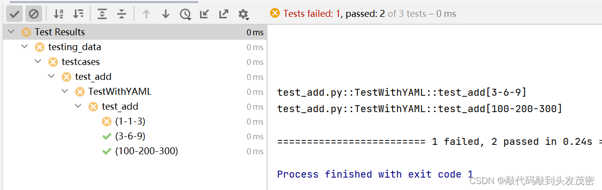 pytest数据驱动