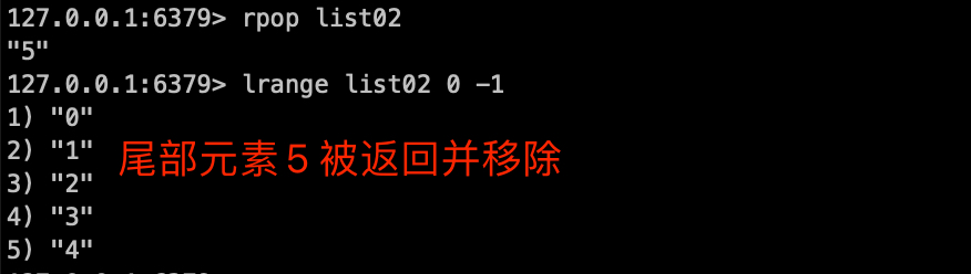 redis 列表list操作命令