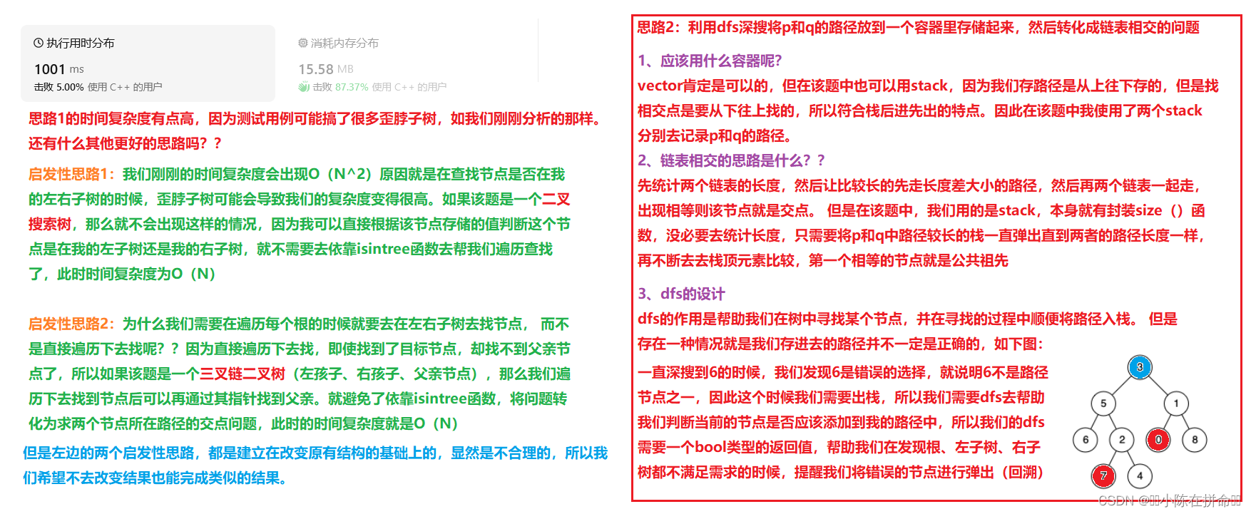 DS进阶：二叉树经典OJ题（2）