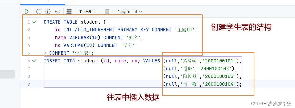 MySQL—多表查询—多表关系介绍