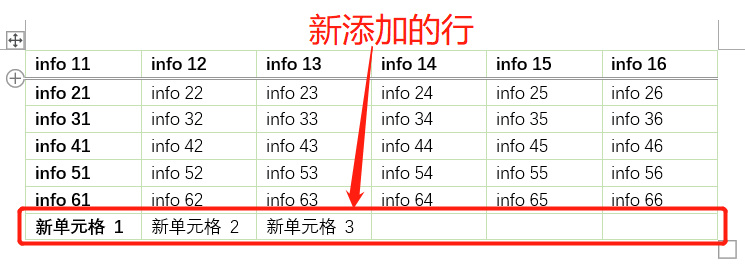 Java操作word表格基本使用