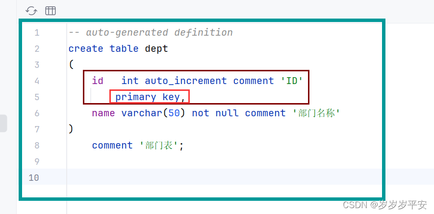MySQL—多表查询（概述、基本实操、分类）