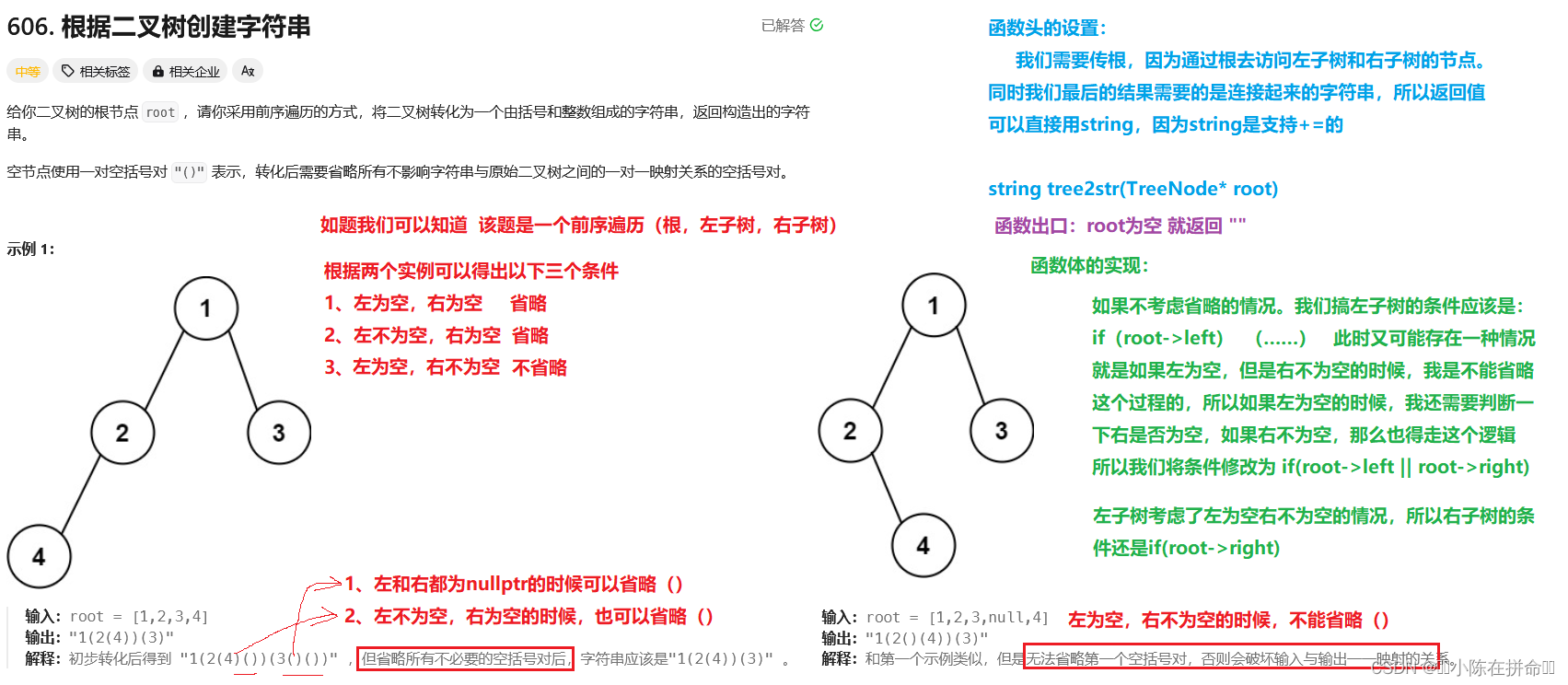 DS进阶：二叉树经典OJ题（2）