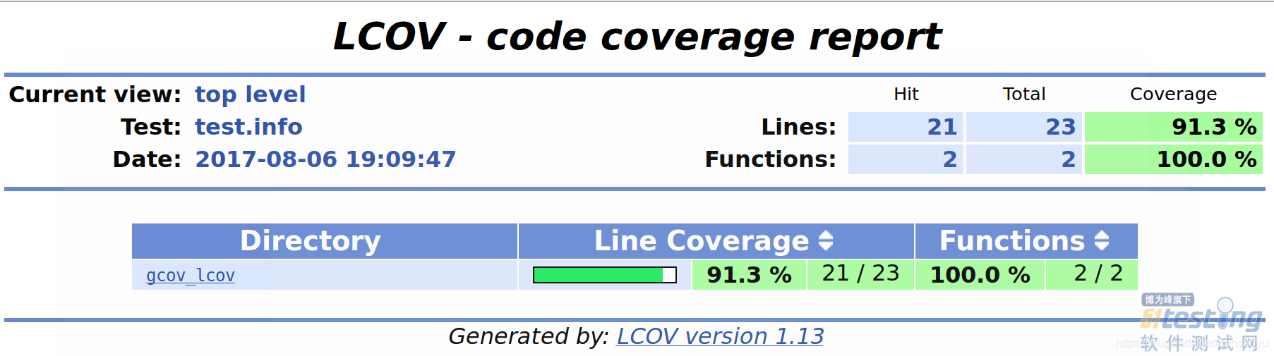 【测试】linux下C/C++代码覆盖率工具gcov、lcov