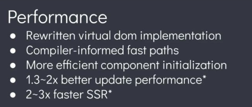 vue3跟vue2的区别?