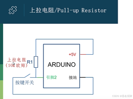 arduino程序-数字输入1-按键开关（基础知识）