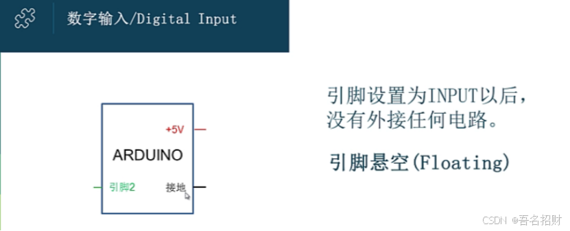 arduino程序-数字输入1-按键开关（基础知识）