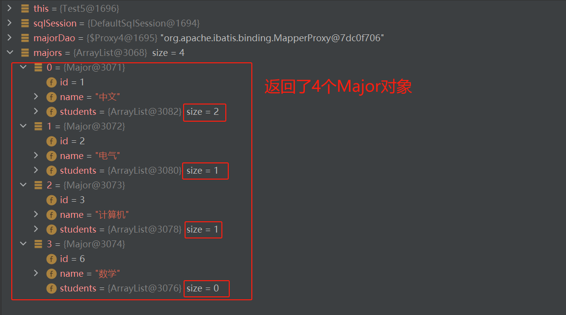 【MyBatis】多表关联查询