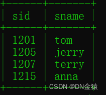 mysql使用嵌套查询查询同时选修了某两门课程的学生