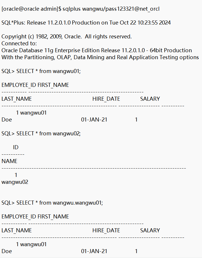 oracle 单机多实例启动登录
