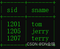 mysql使用嵌套查询查询同时选修了某两门课程的学生