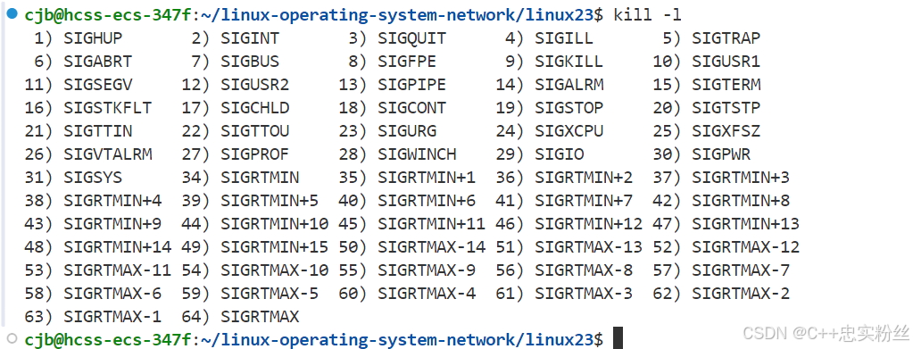 Linux系统基础-进程信号超详细讲解